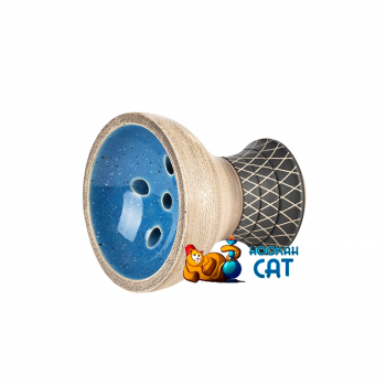 Заказать чаши для кальяна Alpha Hookah Turk Design Blue Sand (Альфа Хука Турка Десижн Голубой) онлайн с доставкой всей России - фото 1